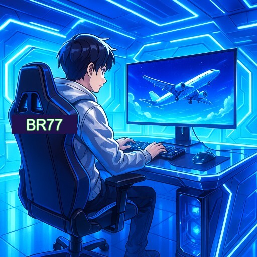 Imagem promocional do app oficial BR77 destacando a conveniência de jogar cassino online pelo celular ou navegador